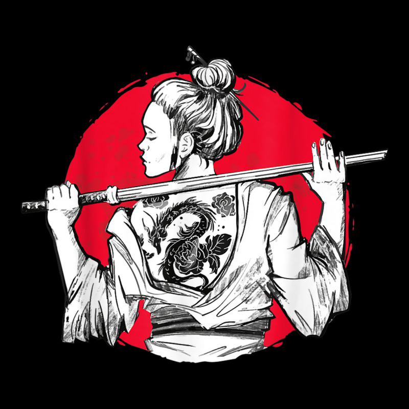 Samurai Girl Tattoo Japan Katana Sword Ninja Warrior Toddler Sweatshirt by Blimpie | Artistshot