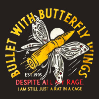 Bullet With Butterfly Wings, Bullet With Butterfly Wing, Bullet, With, Tank Top | Artistshot