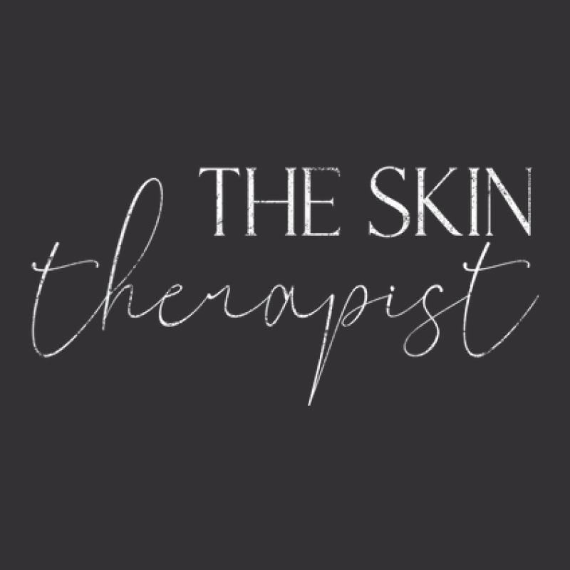 Vintage The Skin Therapist Facialist Skincare Esthetician Vintage Hoodie | Artistshot