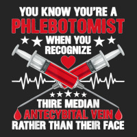 You Know You Are A Phlebotomist Syringes Phlebotomy Novelty T Shirt Unisex Hoodie | Artistshot