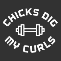 Chicks Dig My Curls  Body Building  Weight Lifting Muscle T Shirt Baby Bodysuit | Artistshot