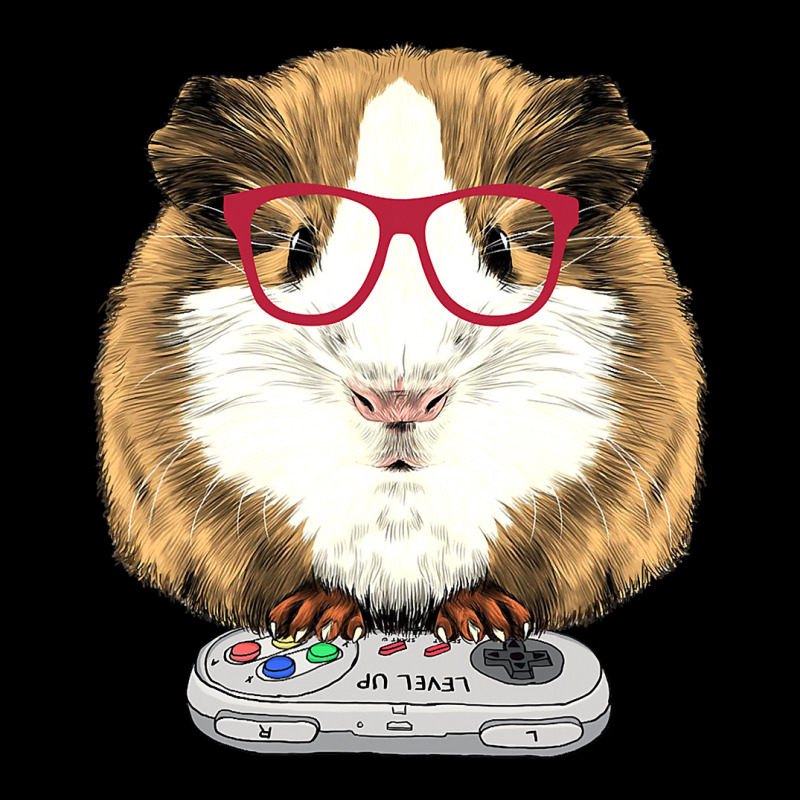 Guinea Pig Video Game Wildlife Animal Gift Guinea Pig Gamers V-neck Tee | Artistshot