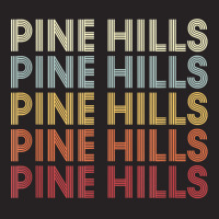 Pine Hills California Pine Hills Ca Retro Vintage Text T Shirt Vintage Cap | Artistshot