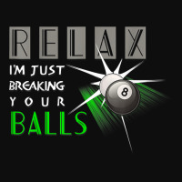 Breaking Your Balls Funny Billiards Pool Player Gift T Shirt Crop Top | Artistshot