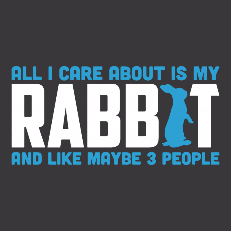 All I Care About Is My Rabbit And Like Maybe 3 People Ladies Curvy T-Shirt by Ande Ande Lumut | Artistshot