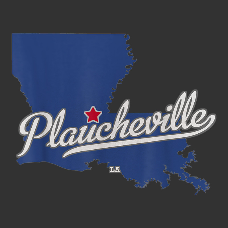 Plaucheville Louisiana La Map T Shirt Baby Bodysuit | Artistshot