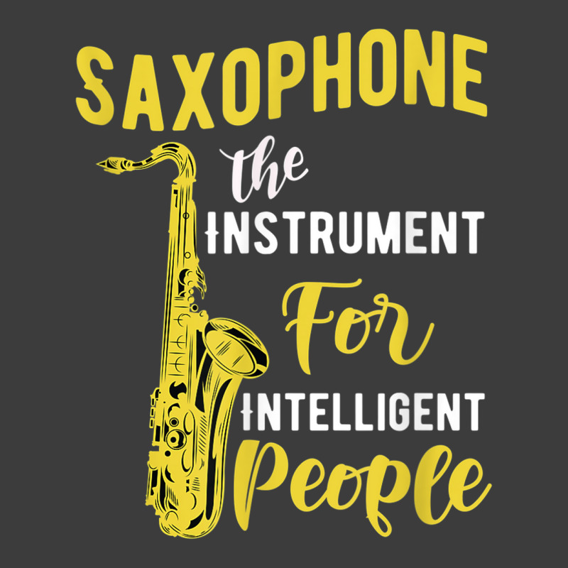 Saxophone The Instrument For Intelligent People Music Jazz Men's Polo Shirt by Golden | Artistshot