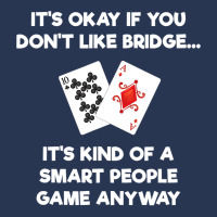 Bridge   Funny Bridge Card Game Smart People Ladies Denim Jacket | Artistshot