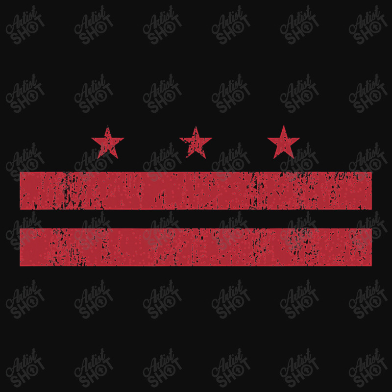 Vintage Washington Dc District Columbia Flag Souvenir Gift Crop Top by CUSER3772 | Artistshot