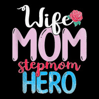 Family Mommy Wife Mom Stepmom Hero Mothers Day Rose Step Mom Tank Top Men's 3/4 Sleeve Pajama Set | Artistshot