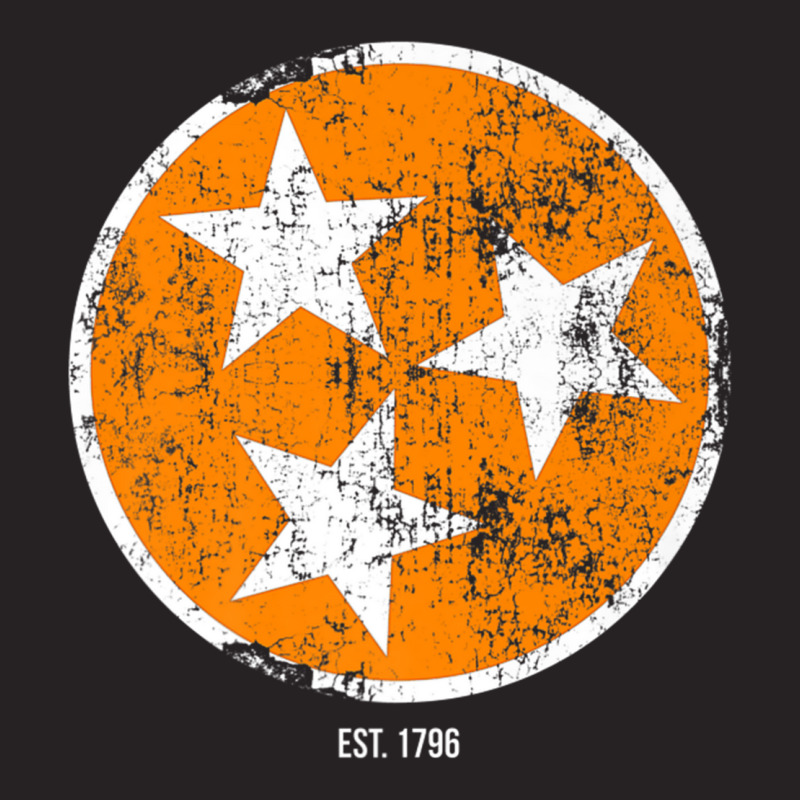 Tennessee Shirt State Flag Orange & White Vintage Est. 1796 Vintage Cap by cm-arts | Artistshot