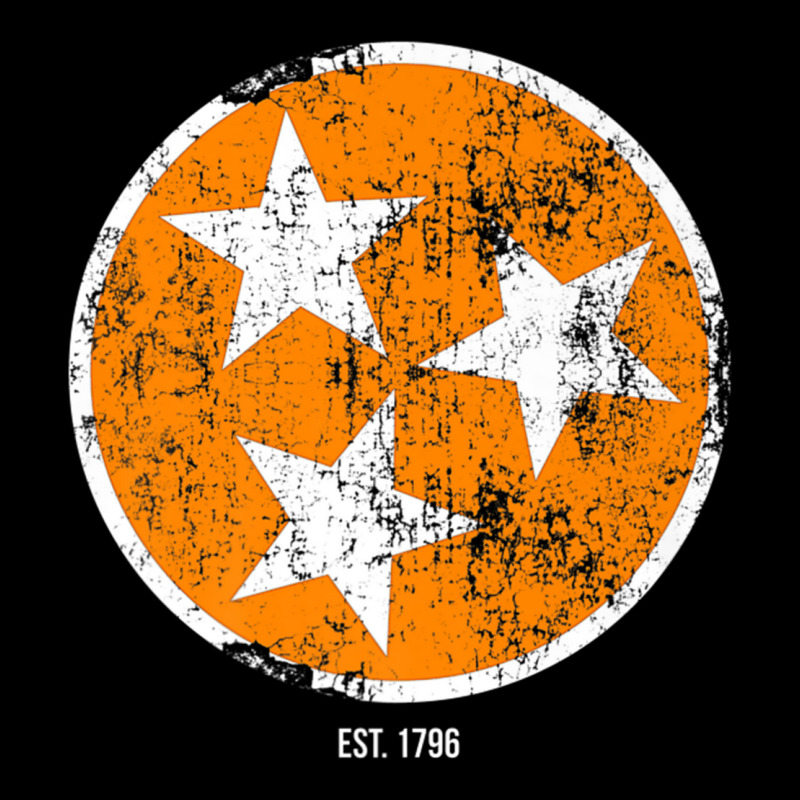 Tennessee Shirt State Flag Orange & White Vintage Est. 1796 Maternity Scoop Neck T-shirt by cm-arts | Artistshot