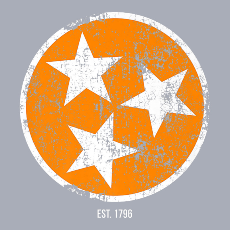 Tennessee Shirt State Flag Orange & White Vintage Est. 1796 Tank Dress by cm-arts | Artistshot