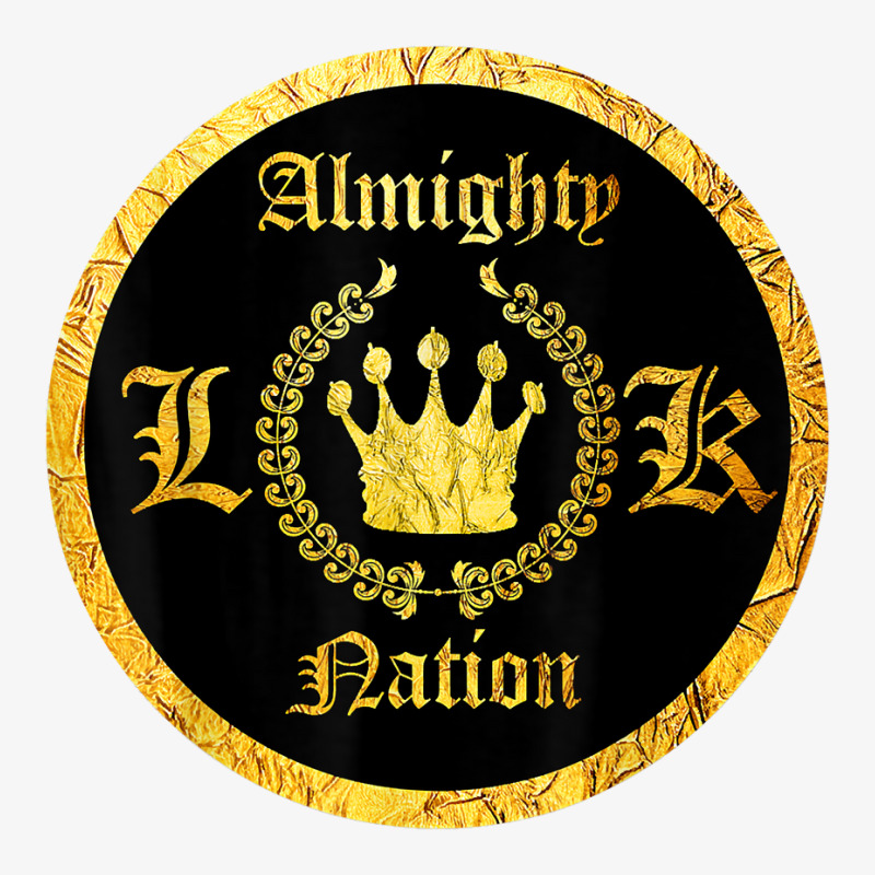 Almighty Lk Nation Latin Kings T Shirt Ladies Fitted T-Shirt by cm-arts | Artistshot