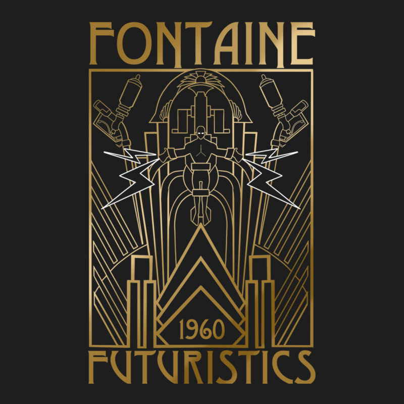 Fontaine Futuristics Classic T-shirt by JeanetteNeubauer | Artistshot