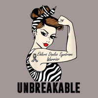 Womens Ehlers Danlos Syndrome Warrior Unbreakable Strong Woman V Neck Vintage Hoodie | Artistshot