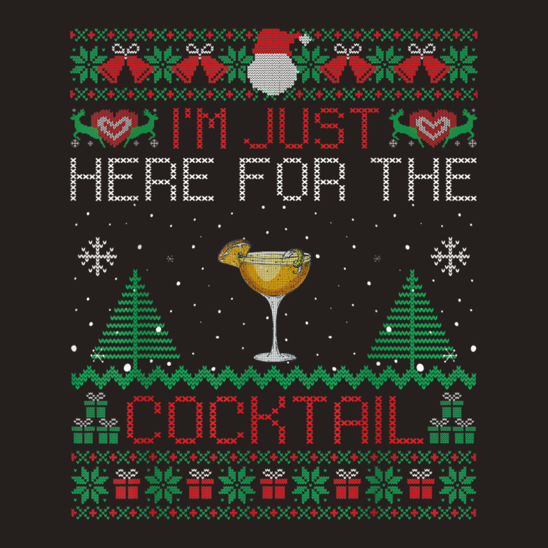 Sidecar Cocktail Christmas Sweater Sidecar Ugly Xmas Tank Top by Queenie | Artistshot