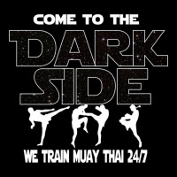 Muay Thai  - Come To The Dark Side - Martial Artist Gift Cropped Hoodie | Artistshot