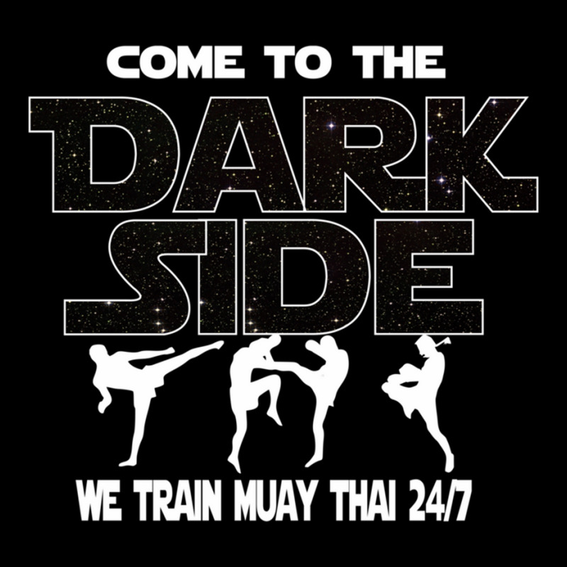 Muay Thai  - Come To The Dark Side - Martial Artist Gift Cropped Hoodie by cm-arts | Artistshot