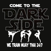 Muay Thai  - Come To The Dark Side - Martial Artist Gift Scorecard Crop Tee | Artistshot