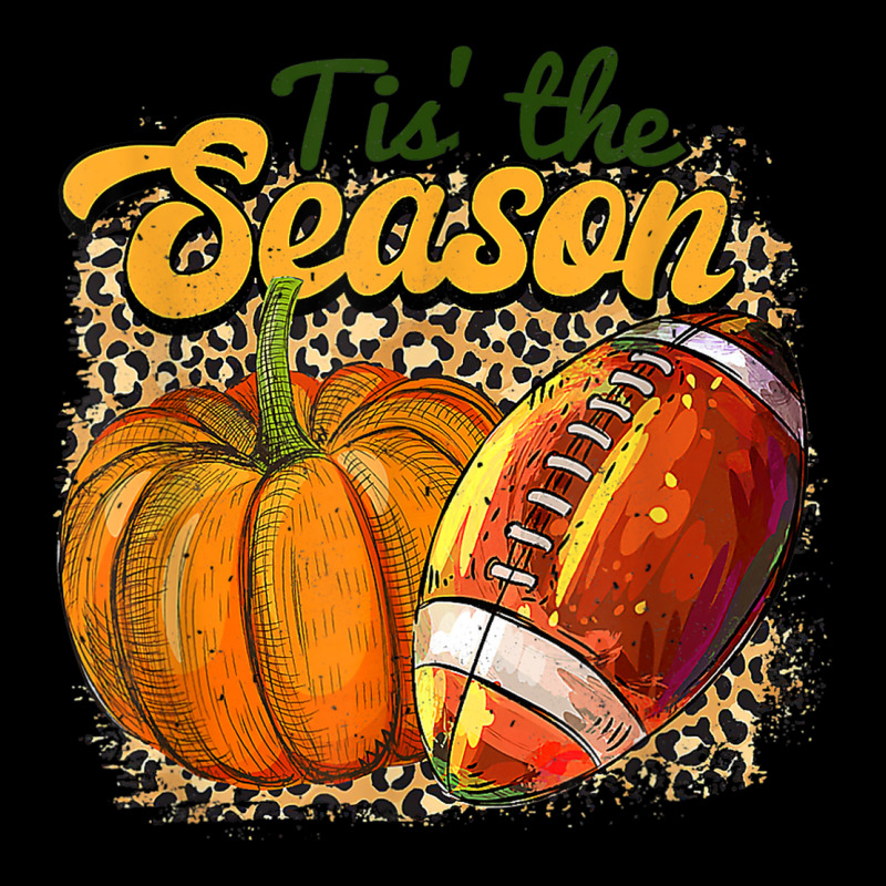 Tis The Season Leopard Pumpkin Football Autumn Thanksgiving Long Sleeve Baby Bodysuit by Skunk | Artistshot