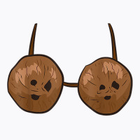 Funny Coconut Summer Coconuts Bra Funny Halloween Costume  Copy T-shirt | Artistshot