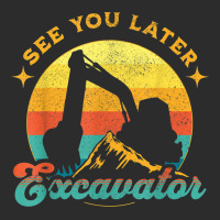 See You Later Excavator Retro Boy Kids Exclusive T-shirt | Artistshot