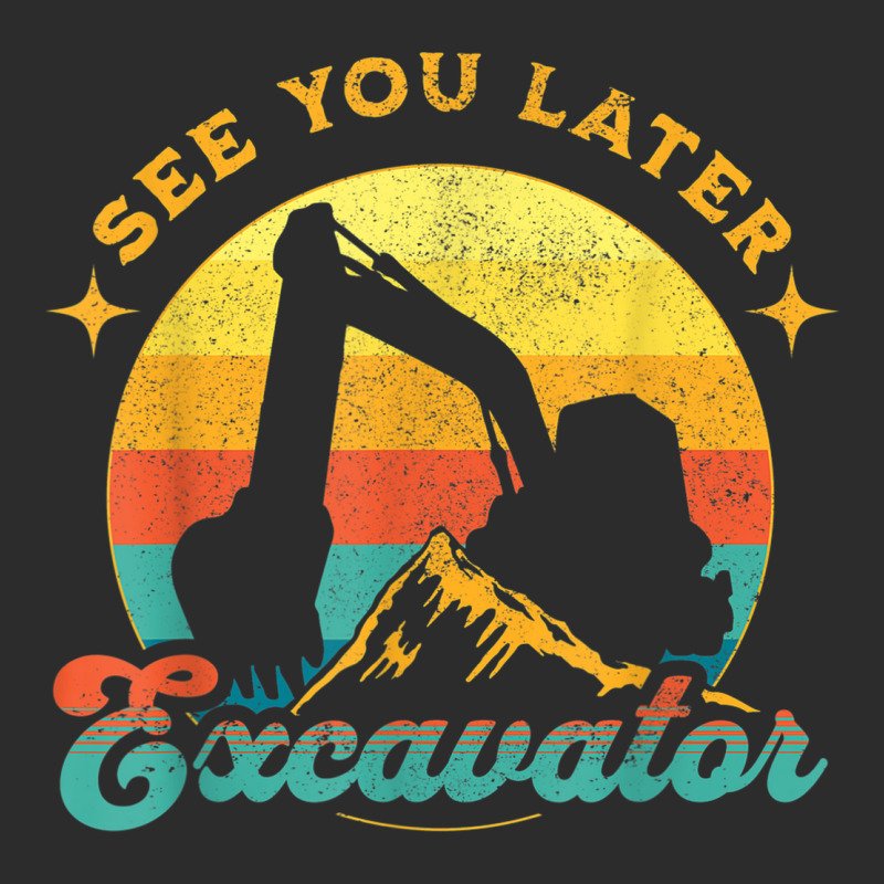 See You Later Excavator Retro Boy Kids Exclusive T-shirt | Artistshot