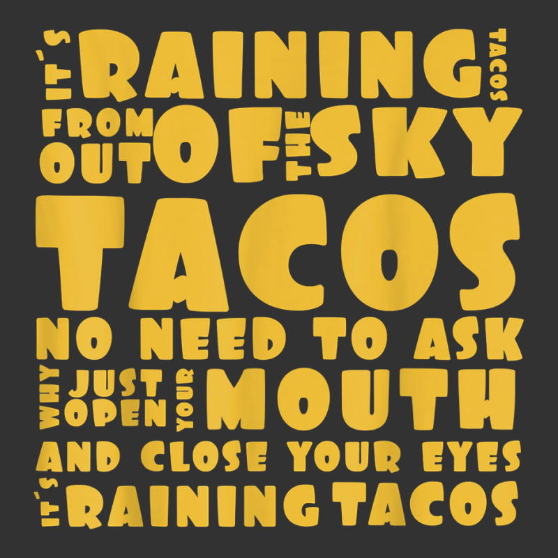 Funny Its Raining Tacos For Men Women & Kids T Shirt Baby Bodysuit | Artistshot