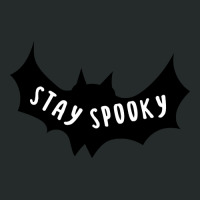 Stay Spooky Bat Cool Happy Halloween Gift Women's Triblend Scoop T-shirt | Artistshot