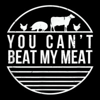 You Can_t Beat My Meat Funny Bbq Grilling Smoking V-neck Tee | Artistshot