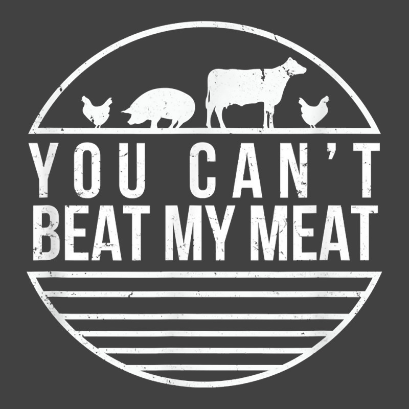 You Can_t Beat My Meat Funny Bbq Grilling Smoking Vintage T-shirt | Artistshot