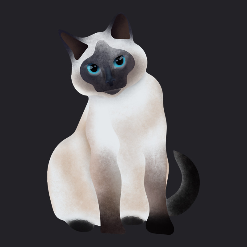 Siamese Cat With Blue Eyes Youth Tee | Artistshot