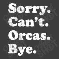 Sorry Can't Orcas Bye Men's Polo Shirt | Artistshot