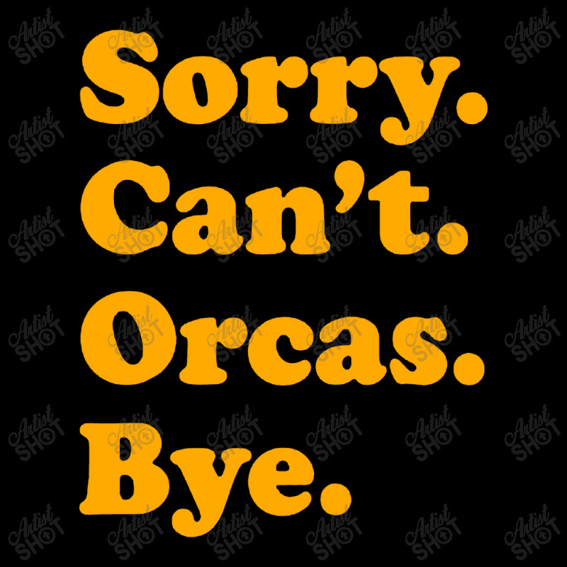 Sorry Can't Orcas Bye Maternity Scoop Neck T-shirt by Melia art | Artistshot