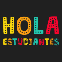 Maestra Bilingual Regalos Spanish Teacher Hola Estudiantes Long Sleeve Ladies Polo Shirt | Artistshot