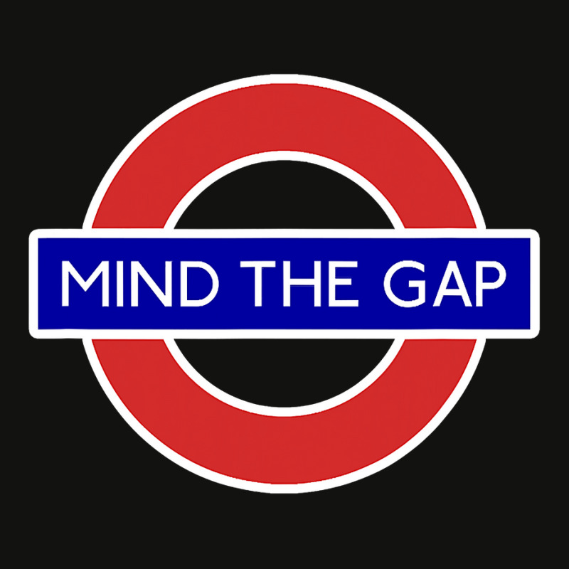 London Souvenir Mind The Gap Underground Tube Scorecard Crop Tee by cm-arts | Artistshot