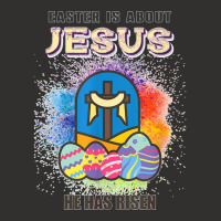 Easter Is About Jesus He Has Risen Easter Day Awesome Cute T Shirt Cop Champion Hoodie | Artistshot