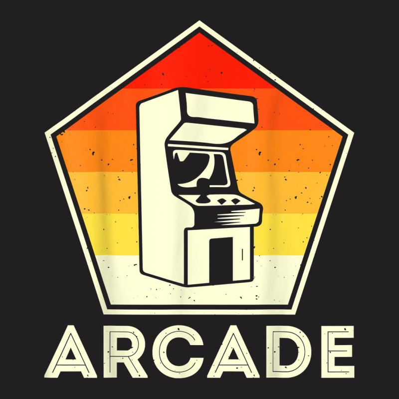 Retro Vintage 80s Arcade Video Game Machine Gamer T Shirt T-shirt | Artistshot