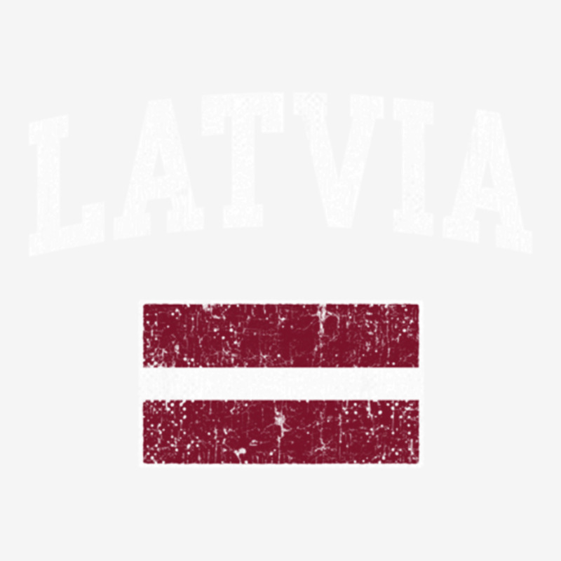 Retro Latvia Flag Vintage Latvian Flag Latvian Pullover Hoodie Adjustable Cap by cm-arts | Artistshot