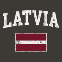 Retro Latvia Flag Vintage Latvian Flag Latvian Pullover Hoodie Bucket Hat | Artistshot