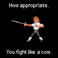 How Appropriate. You Fight Like A Cow. Pocket T-shirt | Artistshot