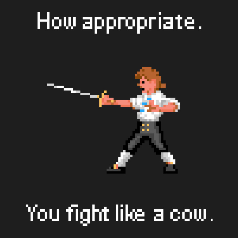 How Appropriate. You Fight Like A Cow. Classic T-shirt by JeanetteNeubauer | Artistshot