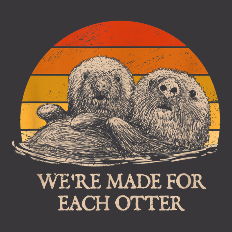 We're Made For Each Otter Dad Jokes Otter Lover Punchline Ladies Curvy T-Shirt by Scout | Artistshot