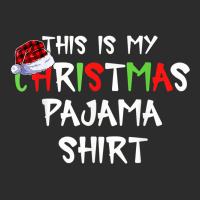 This Is My Christmas Pajama Funny Plaid Merry Christmas Xmas Exclusive T-shirt | Artistshot