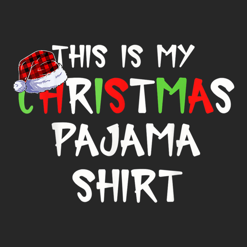 This Is My Christmas Pajama Funny Plaid Merry Christmas Xmas Men's T-shirt Pajama Set | Artistshot