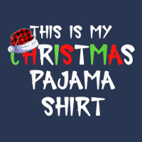 This Is My Christmas Pajama Funny Plaid Merry Christmas Xmas Men Denim Jacket | Artistshot