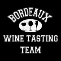 Bordeaux Wine Tasting Team   Vintage French Wine Region T Shirt Adjustable Cap | Artistshot