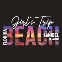 Sanibel Island Palm Trees Beach Florida Matching Girls Trip T Shirt Tank Top | Artistshot