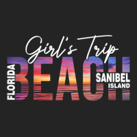 Sanibel Island Palm Trees Beach Florida Matching Girls Trip T Shirt 3/4 Sleeve Shirt | Artistshot